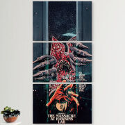 Модульные картины горизонтальные  60 на 40 3шт Демогоргон