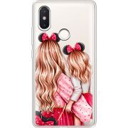 Прозрачный чехол Uprint Xiaomi Mi 8 SE Mouse Girls