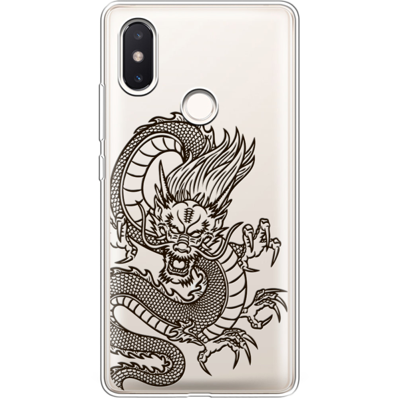 Прозрачный чехол Uprint Xiaomi Mi 8 SE Chinese Dragon