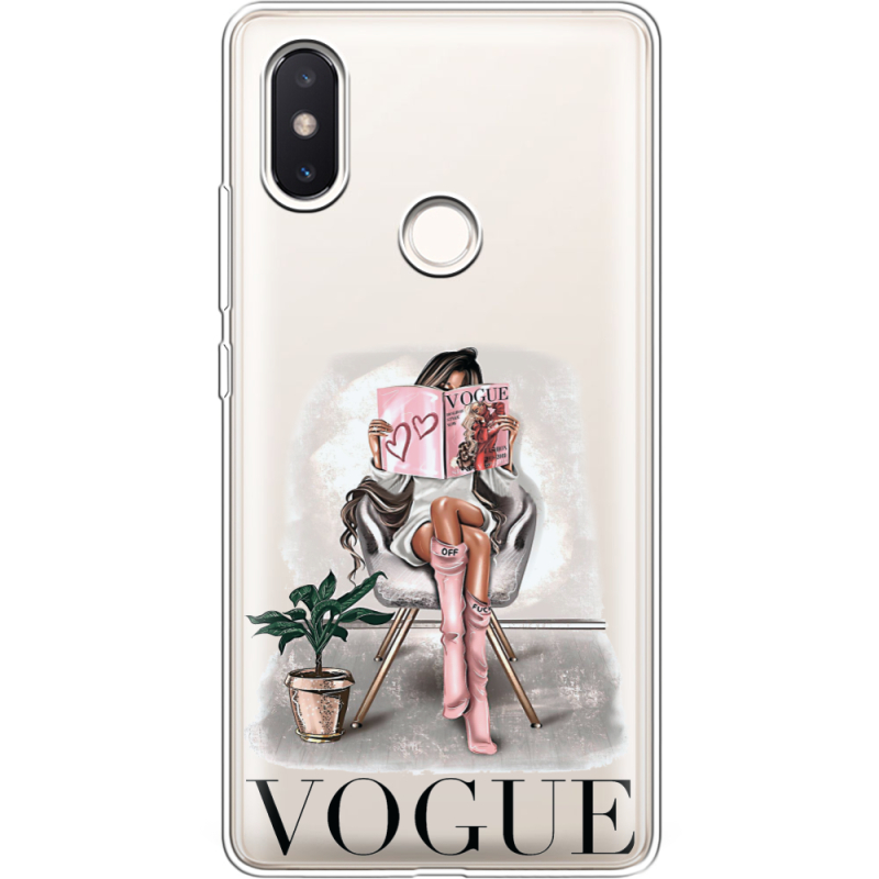 Прозрачный чехол Uprint Xiaomi Mi 8 SE VOGUE