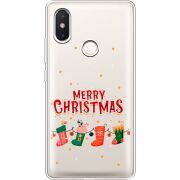 Прозрачный чехол Uprint Xiaomi Mi 8 SE Merry Christmas