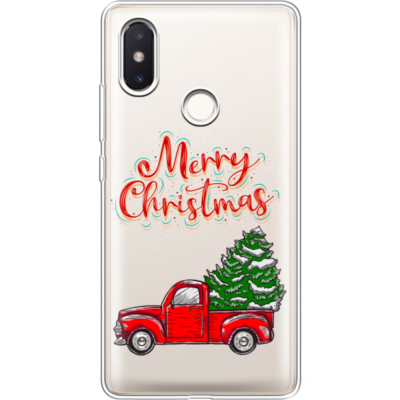 Прозрачный чехол Uprint Xiaomi Mi 8 SE Holiday Car