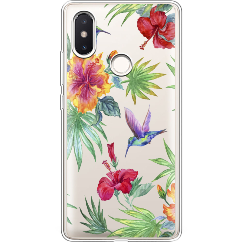 Прозрачный чехол Uprint Xiaomi Mi 8 SE Tropical