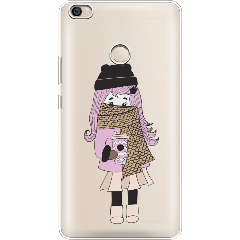 Прозрачный чехол Uprint Xiaomi Mi Max 2 Winter Morning Girl