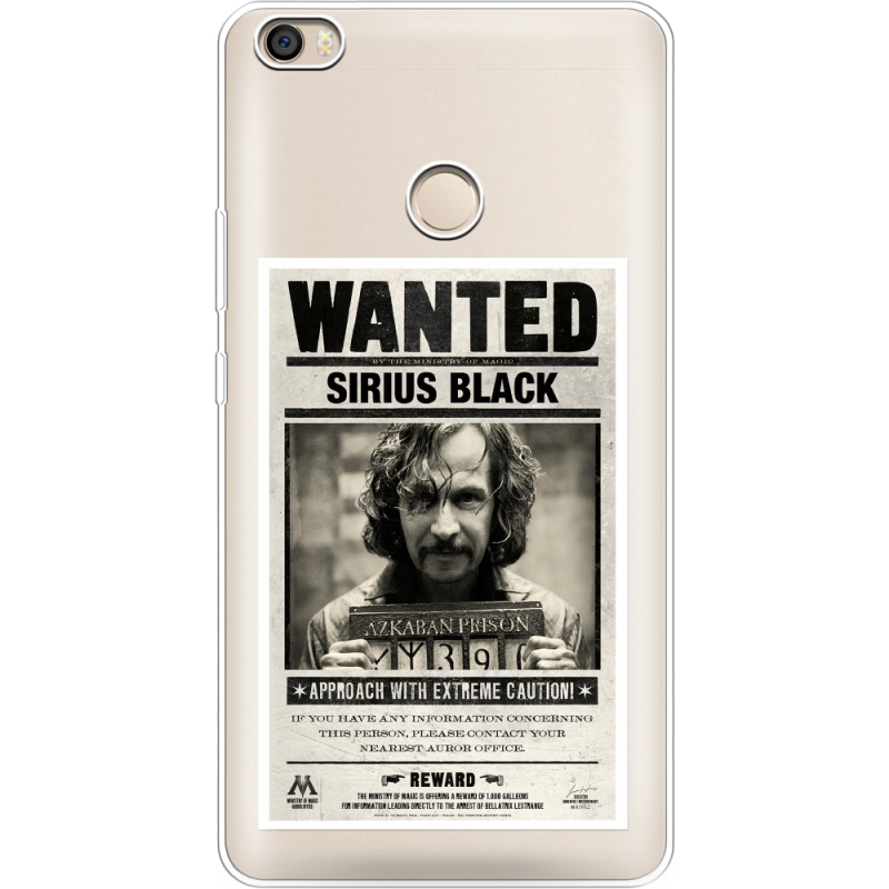 Прозрачный чехол Uprint Xiaomi Mi Max 2 Sirius Black