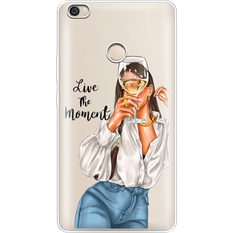 Прозрачный чехол Uprint Xiaomi Mi Max 2 Live The Moment