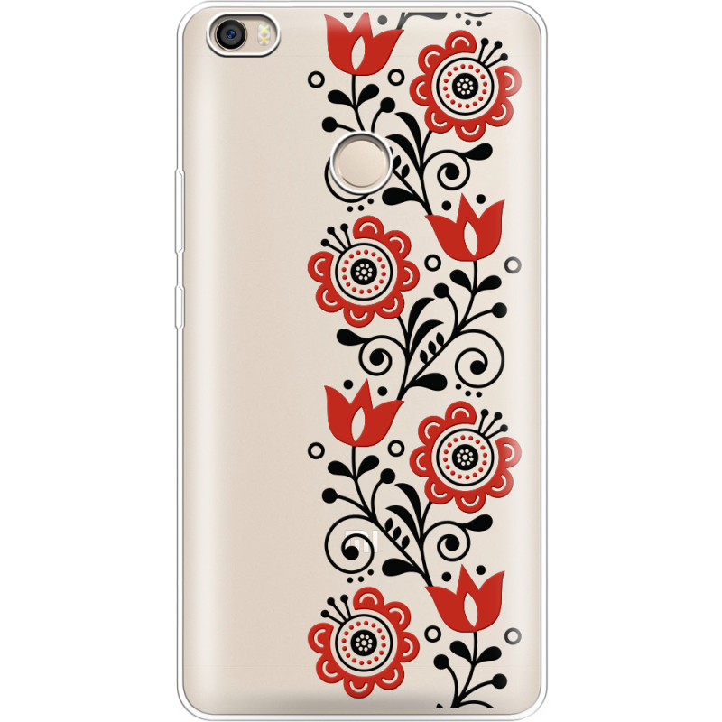 Прозрачный чехол Uprint Xiaomi Mi Max 2 Ethno Ornament
