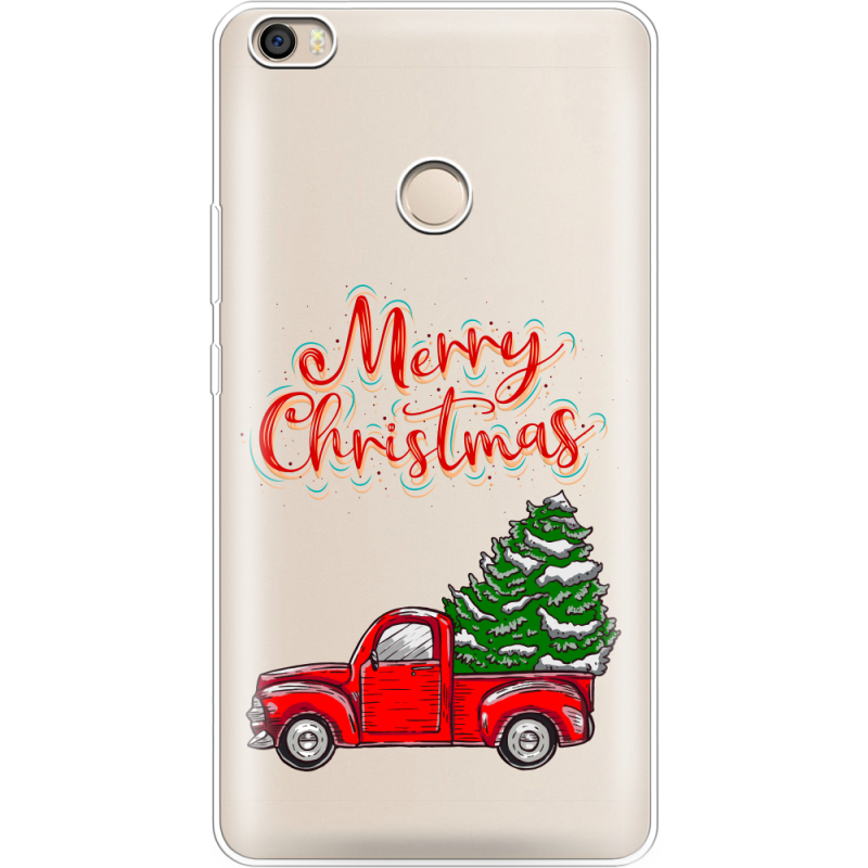 Прозрачный чехол Uprint Xiaomi Mi Max 2 Holiday Car