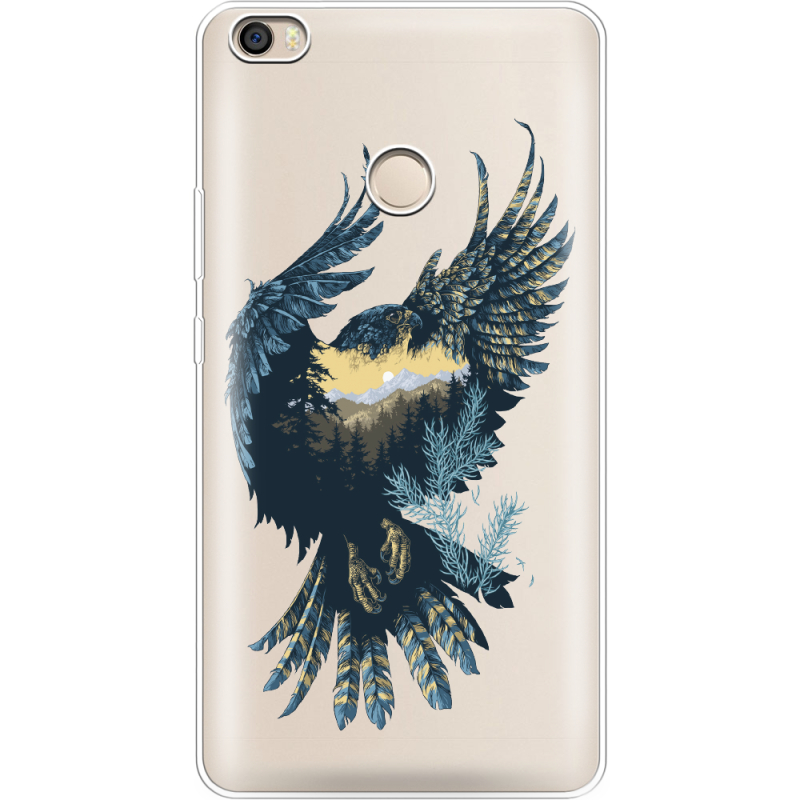 Прозрачный чехол Uprint Xiaomi Mi Max 2 Eagle