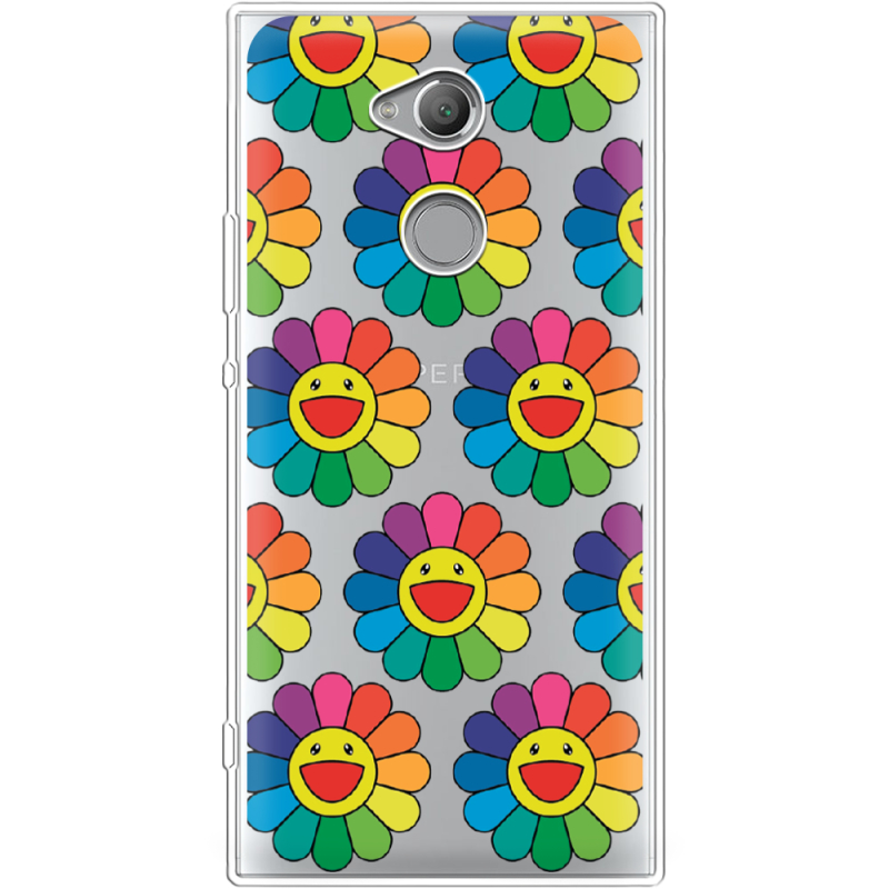 Прозрачный чехол Uprint Sony Xperia XA2 Ultra H4213 Hippie Flowers