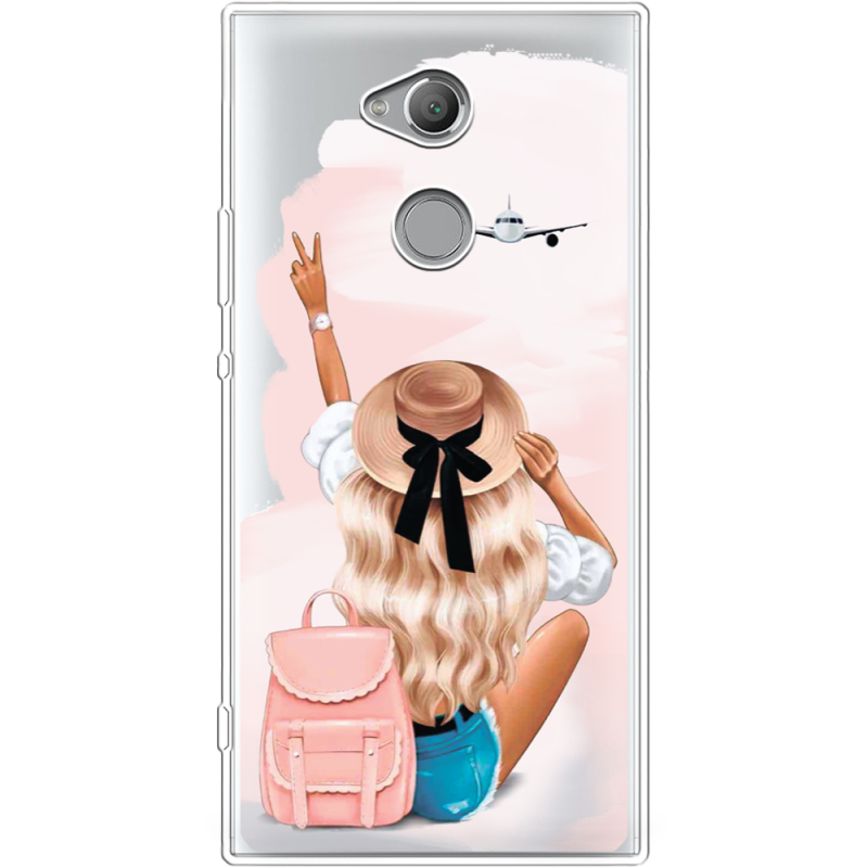 Прозрачный чехол Uprint Sony Xperia XA2 Ultra H4213 Travel Girl