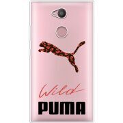 Прозрачный чехол Uprint Sony Xperia L2 H4311  Wild Cat