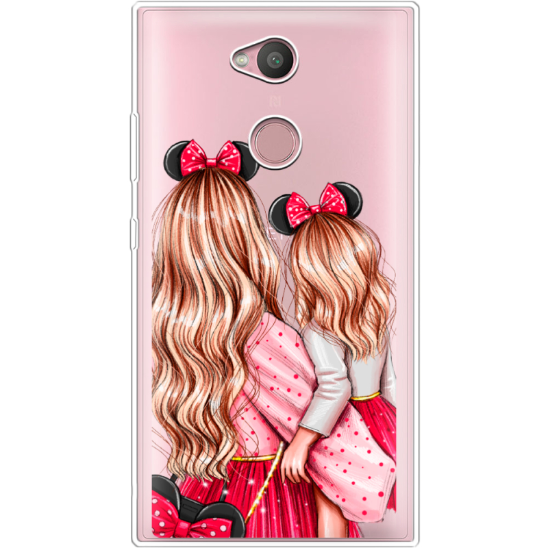 Прозрачный чехол Uprint Sony Xperia L2 H4311  Mouse Girls