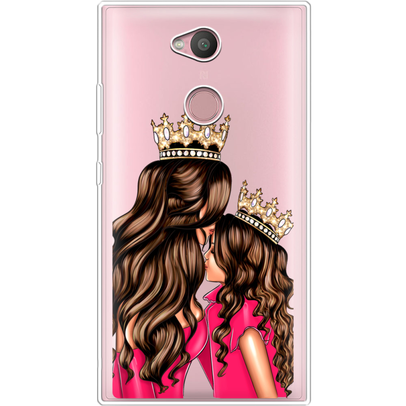 Прозрачный чехол Uprint Sony Xperia L2 H4311  Queen and Princess
