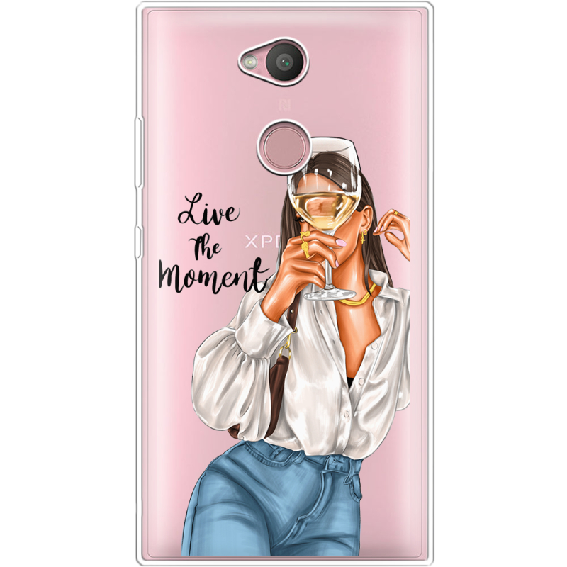 Прозрачный чехол Uprint Sony Xperia L2 H4311  Live The Moment