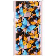 Прозрачный чехол Uprint Sony Xperia L2 H4311  Butterfly Morpho