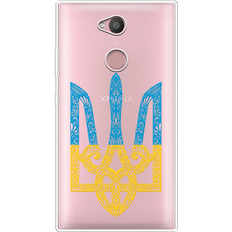 Прозрачный чехол Uprint Sony Xperia L2 H4311  Gold Trident