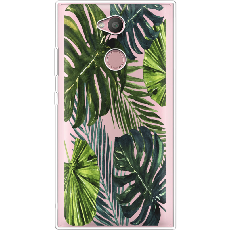 Прозрачный чехол Uprint Sony Xperia L2 H4311  Palm Tree