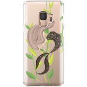 Прозрачный чехол Uprint Samsung G960 Galaxy S9 Cute Mermaid