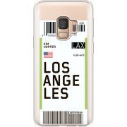 Прозрачный чехол Uprint Samsung G960 Galaxy S9 Ticket Los Angeles
