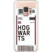 Прозрачный чехол Uprint Samsung G960 Galaxy S9 Ticket Hogwarts