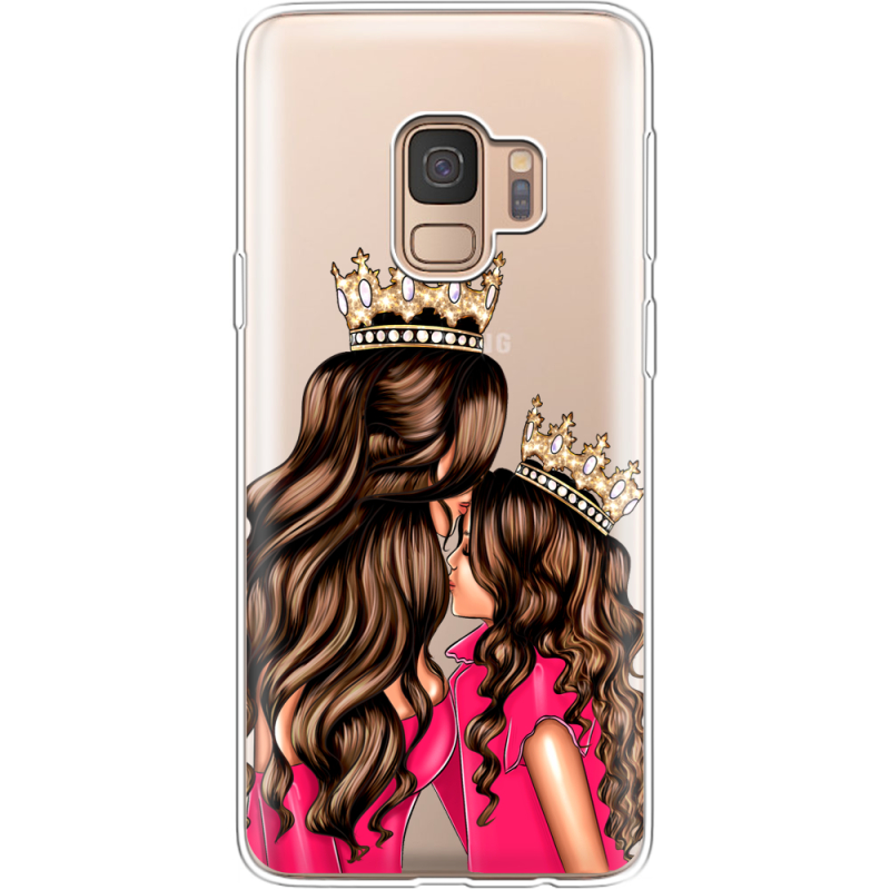 Прозрачный чехол Uprint Samsung G960 Galaxy S9 Queen and Princess