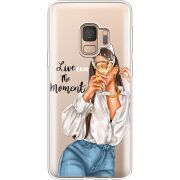 Прозрачный чехол Uprint Samsung G960 Galaxy S9 Live The Moment