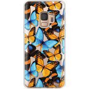 Прозрачный чехол Uprint Samsung G960 Galaxy S9 Butterfly Morpho