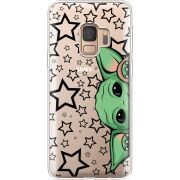 Прозрачный чехол Uprint Samsung G960 Galaxy S9 Baby Yoda