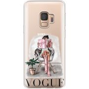 Прозрачный чехол Uprint Samsung G960 Galaxy S9 VOGUE