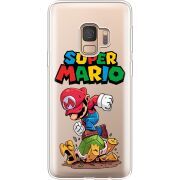 Прозрачный чехол Uprint Samsung G960 Galaxy S9 Super Mario