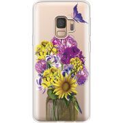 Прозрачный чехол Uprint Samsung G960 Galaxy S9 My Bouquet
