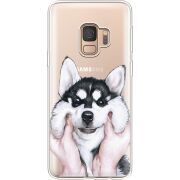 Прозрачный чехол Uprint Samsung G960 Galaxy S9 Husky
