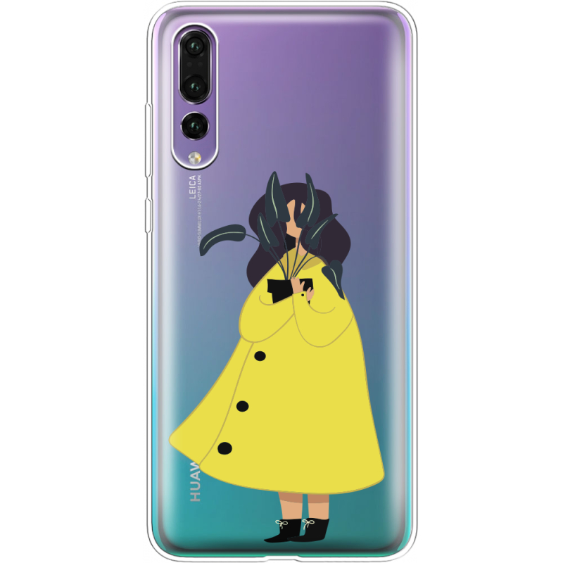 Прозрачный чехол Uprint Huawei P20 Pro Just a Girl