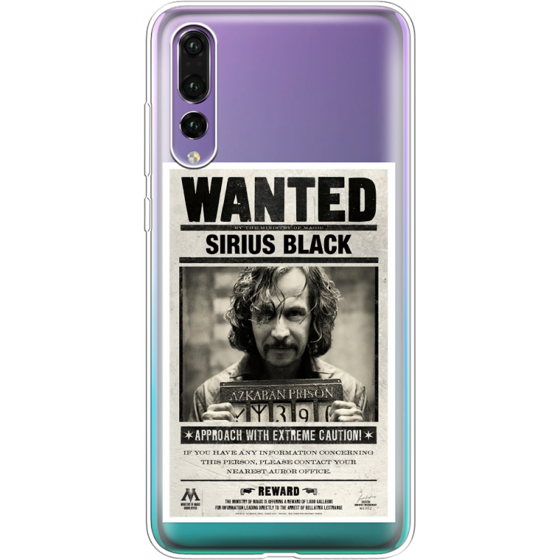 Прозрачный чехол Uprint Huawei P20 Pro Sirius Black