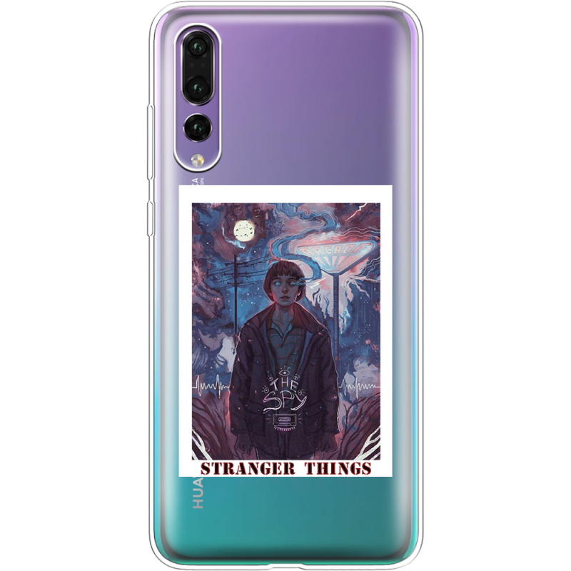 Прозрачный чехол Uprint Huawei P20 Pro Stranger Things