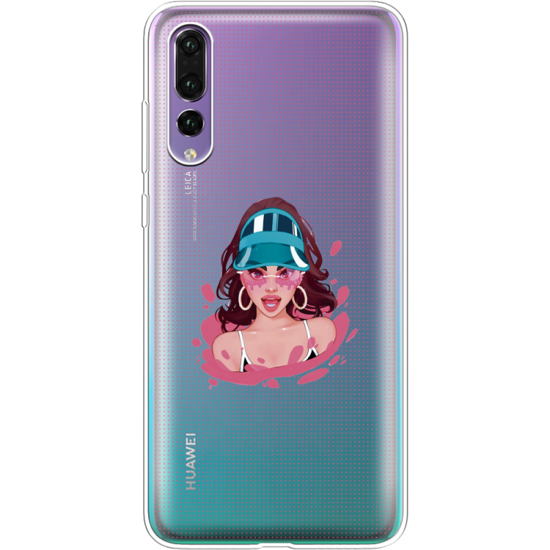 Прозрачный чехол Uprint Huawei P20 Pro Selena Gomez