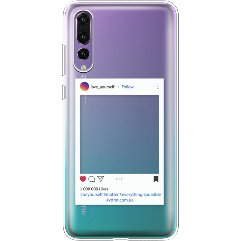 Прозрачный чехол Uprint Huawei P20 Pro Insta