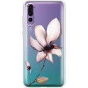Прозрачный чехол Uprint Huawei P20 Pro Magnolia