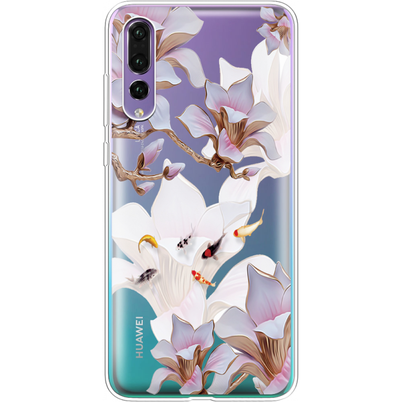 Прозрачный чехол Uprint Huawei P20 Pro Chinese Magnolia