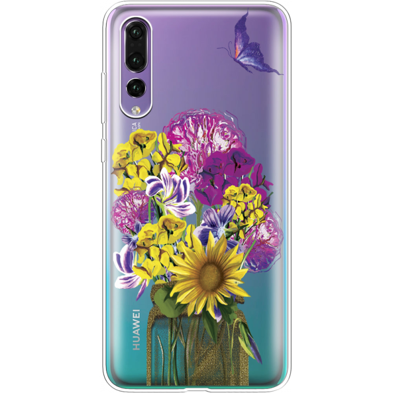 Прозрачный чехол Uprint Huawei P20 Pro My Bouquet