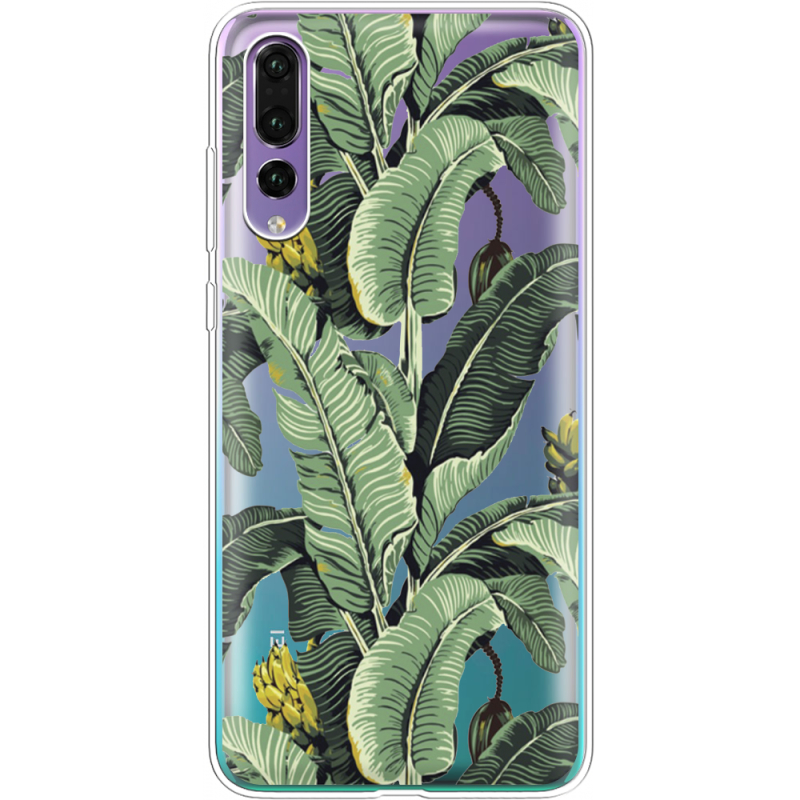 Прозрачный чехол Uprint Huawei P20 Pro Banana Leaves