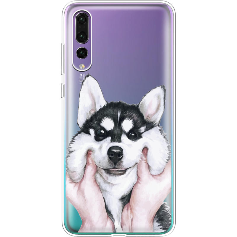 Прозрачный чехол Uprint Huawei P20 Pro Husky