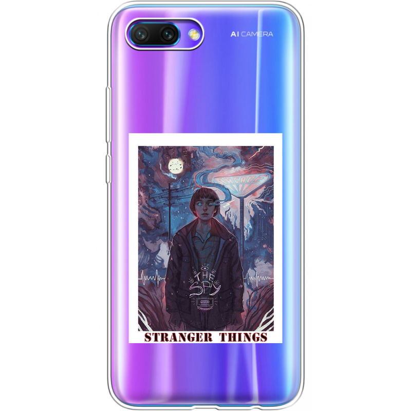 Прозрачный чехол Uprint Honor 10 Stranger Things