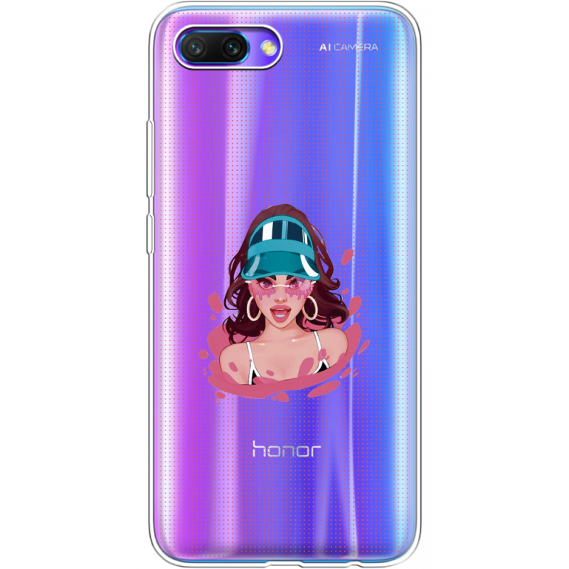 Прозрачный чехол Uprint Honor 10 Selena Gomez