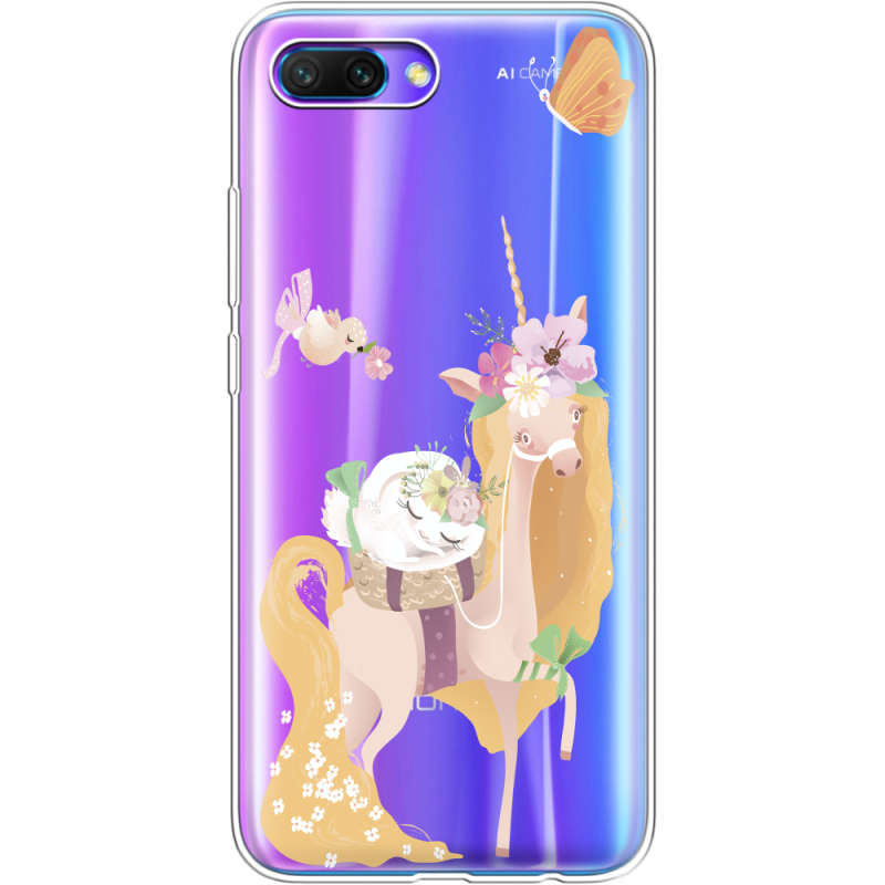 Прозрачный чехол Uprint Honor 10 Uni Blonde