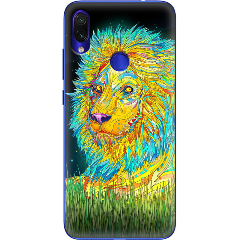 Чехол Uprint Xiaomi Redmi Note 7 Moonlight Lion