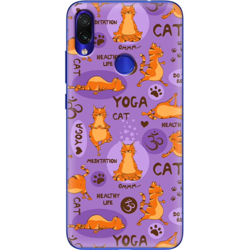 Чехол Uprint Xiaomi Redmi Note 7 Yoga Cat