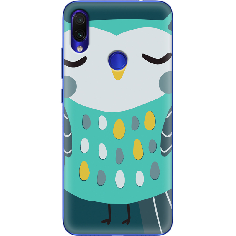 Чехол Uprint Xiaomi Redmi Note 7 Green Owl