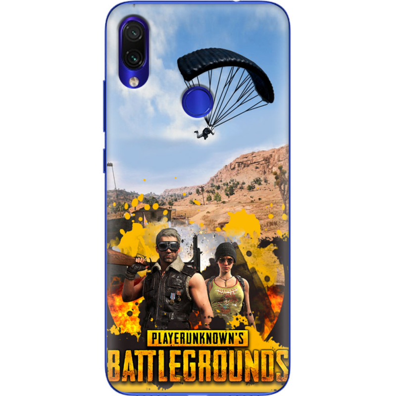 Чехол Uprint Xiaomi Redmi Note 7 Pubg parachute